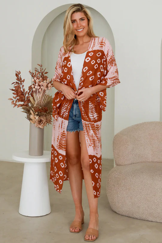 Orange Kimono